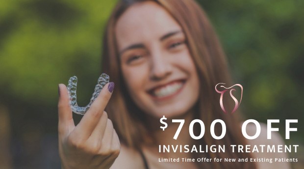 700$ off invisalign treatment